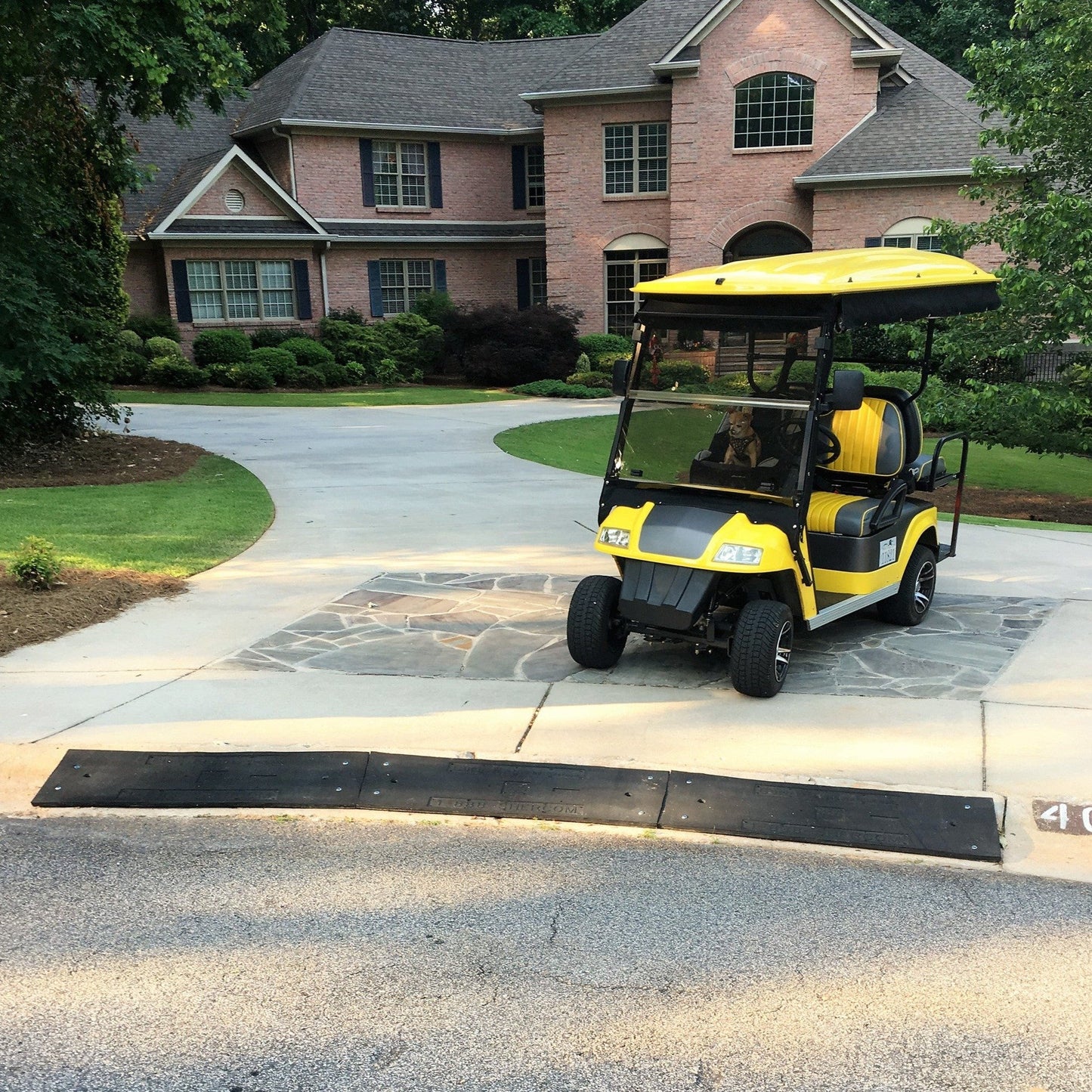 (1) Rubber Curb Ramp